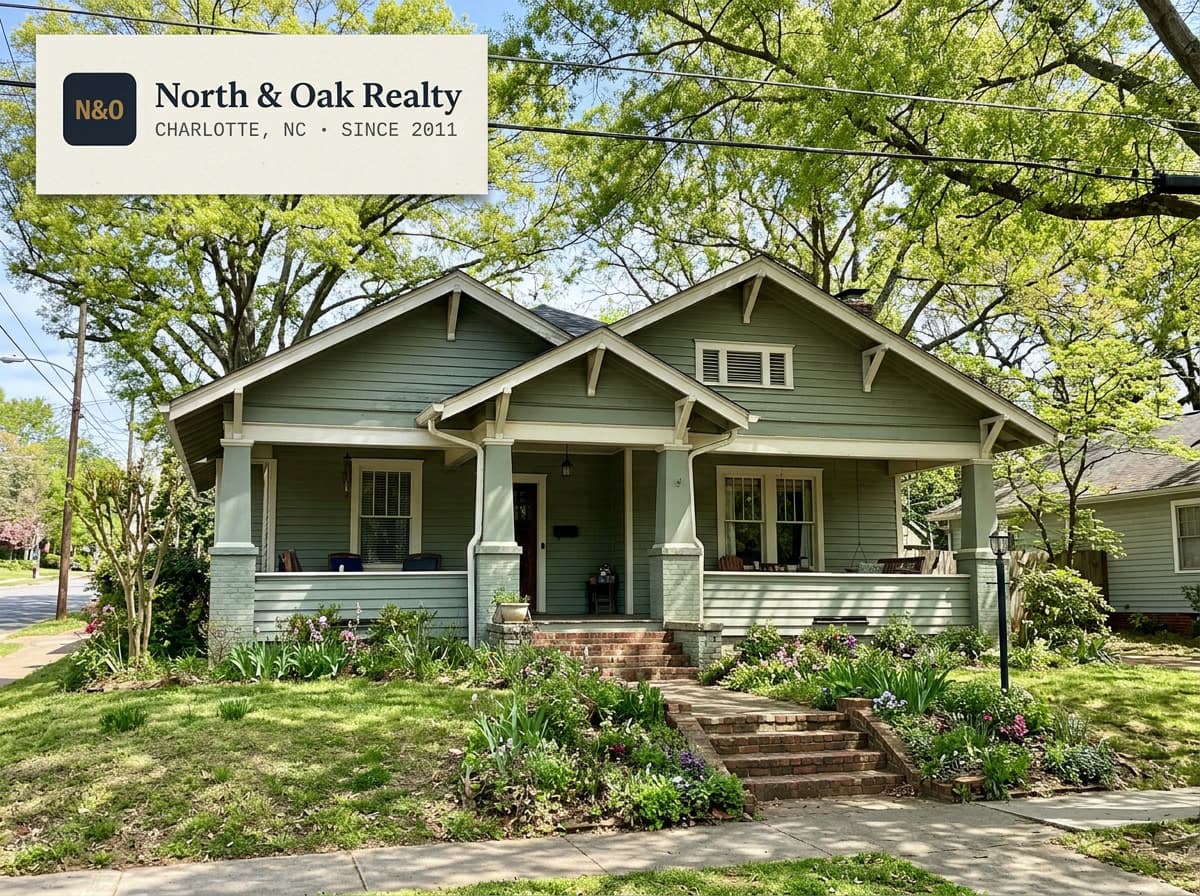 Craftsman bungalow, NoDa